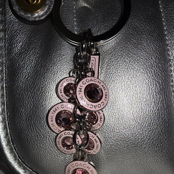 Coach Metallic Originals Quilted Swinger 20 Shoulder Bag - NEW & Wallet - Picture 4 of 9